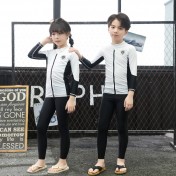 LKZ250349 LYCKA Korean Style Rash Guard Swimwear 