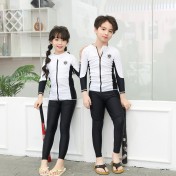 LKZ250349 LYCKA Korean Style Rash Guard Swimwear 