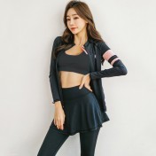 LKZ250351 LYCKA Korean Style Rash Guard Swimwear 