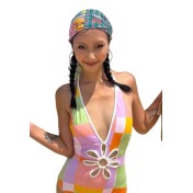 LHN1001 LYCKA 韓風連體泳衣