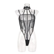 LSFA110GOY1001 性感內衣情趣網衣連體衣透視拼接