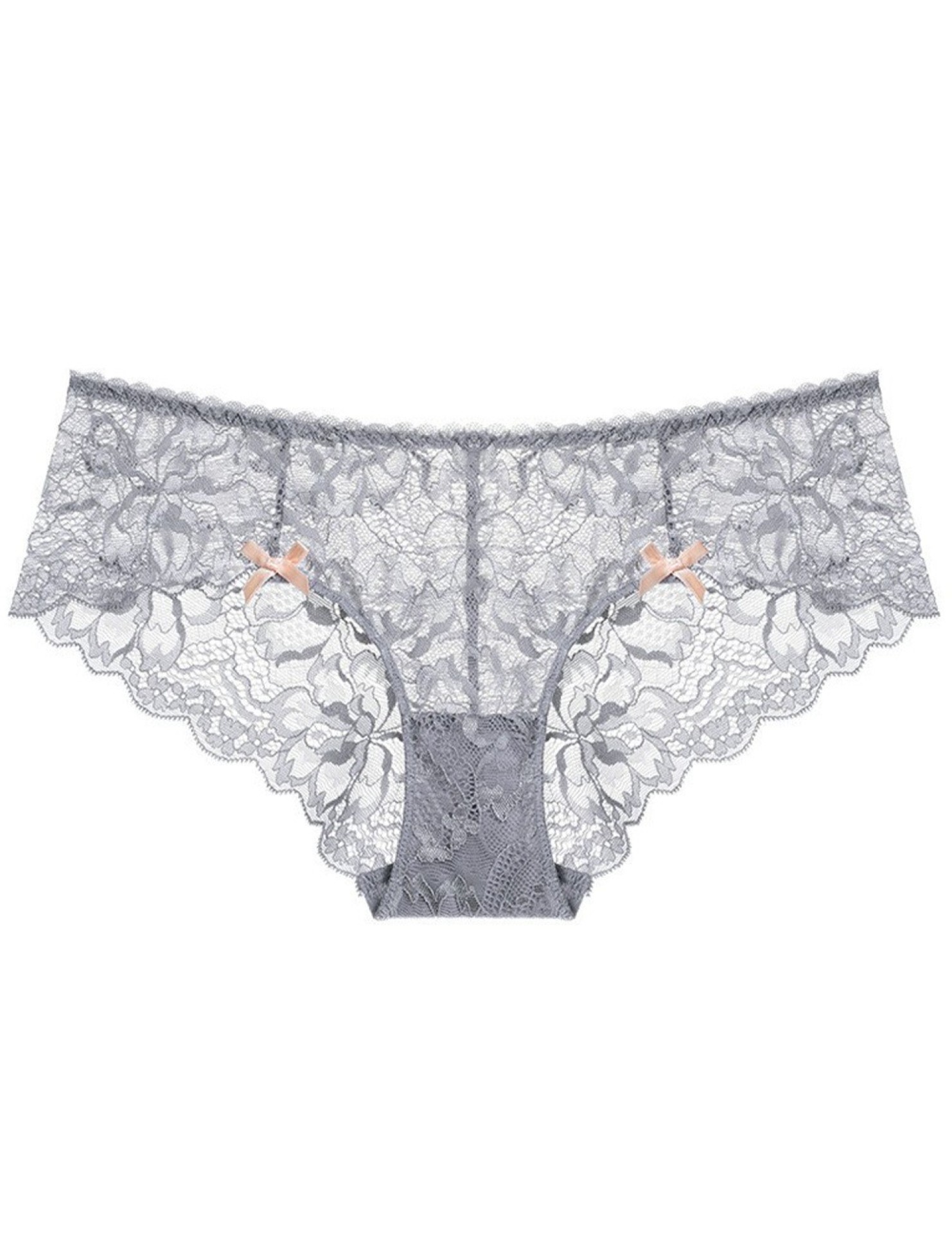 WLMZ113100024 性感情趣內褲法式薄款透視蕾絲內褲純棉底襠提臀低腰三角內褲