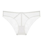 WLMZ113100125 熱賣性感網紗女士內褲少女低腰大碼內褲透氣舒適提臀三角內褲