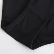 WLMZ113100150 法式性感內褲光面拼網紗超薄透氣無痕內褲提臀低腰三角內褲底褲