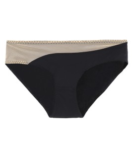 WLMZ113100150 法式性感內褲光面拼網紗超薄透氣無痕內褲提臀低腰三角內褲底褲