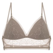 WLMZ113100160 法式性感蕾絲內衣夏季薄款U型大露背美背內衣三角杯無鋼圈文胸罩