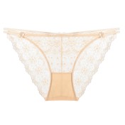 WLMZ113100175 性感蕾絲內褲法式薄款透視網紗大碼內褲純棉襠部透氣低腰內褲