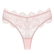 WLMZ113100277 性感誘惑蕾絲丁字褲T褲超薄透視鏤空低腰內褲女純棉底襠提臀內褲