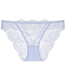 WLMZ113100297 性感蕾絲內褲超薄透視透氣大碼內褲純棉襠部提臀低腰三角內褲