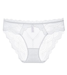 WLMZ113100305 性感蕾絲內褲法式超薄透明大碼內褲純棉襠部提臀低腰三角內褲