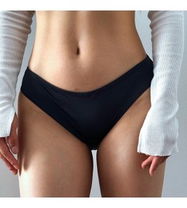 WLMZ113100321 性感內褲女冰絲無痕糖果色包臀內褲舒適透氣提臀低腰三角內褲