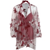 LFWN121100012 泳裝2025新款連體泳衣女韓版性感連體比基尼兩件套小胸聚攏游泳衣