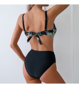 LYXN120100118 2026新款泳衣性感印花高腰分體比基尼時尚女士泳裝游泳衣