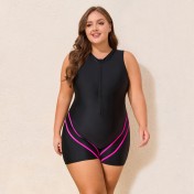 LYXN120100131 2026新款大碼泳衣連體平角肥婆女士沖浪泳裝游泳衣比基尼