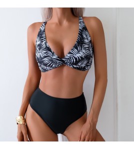 LYXN120100133 2026年新款泳衣性感印花分體比基尼女士泳裝游泳衣bikini