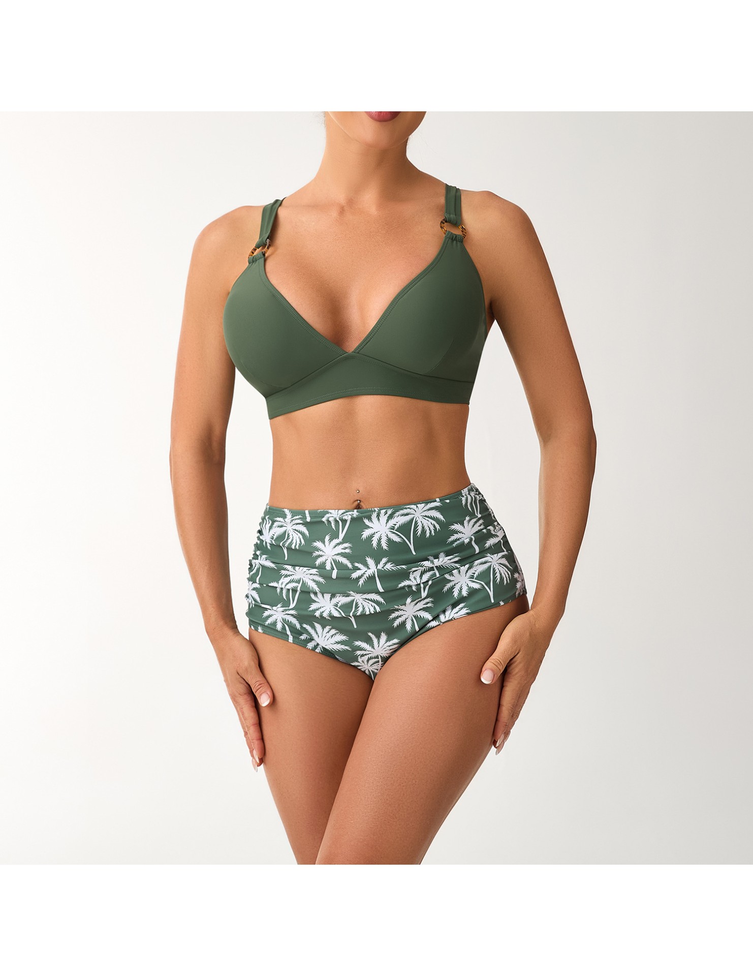 LYXN120100136 2026年新款分體泳衣性感女士泳裝比基尼bikini游泳衣