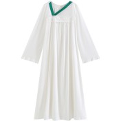 PRDN121100091 長袖睡裙棉春中國風氣質古風大碼睡衣女透氣舒適柔軟可外穿家居服