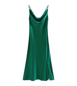 PRDN121100092 吊帶睡裙女夏仿真絲性感宮廷風家居服舒適冰絲睡衣氣質長款吊帶裙