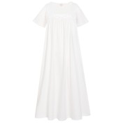 PRDN121100106 短袖睡裙女夏棉宮廷風甜美寬松大碼可外穿家居服柔軟舒適蕾絲睡衣