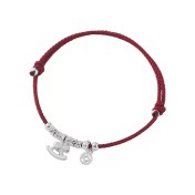 SATN122100001 S925純銀馬上有錢盤纏紅繩手鏈女小眾新中式國風本命年生肖手繩