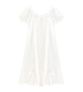 TCLN122100021 睡裙短袖新品寬松大碼短裙女夏宮廷甜美公主可愛睡衣家居服