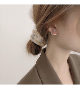 HELN124100012 925銀針珍珠耳釘一款兩戴耳飾 耳環高質量