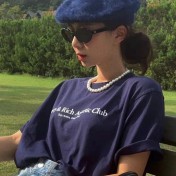 HELN124100041 珍珠項鏈 輕奢法式復古鎖骨鏈新款 高級感頸鏈