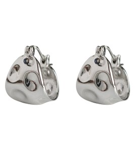 HELN124100233 甜酷風不規則凹凸面幾何耳扣簡約氣質百搭個性飾品女