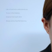 HELN124100358 925銀針鍍14K真金迷你款鋯石微鑲小愛心耳釘睡覺不用摘直播款