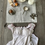 HSPN204100001 莫奈花園ins復古少女遮肚顯瘦漏背連體泳衣度假溫泉