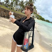 HSPN204100005 簡約運動保守遮肉顯瘦分體泳衣溫泉海邊度假