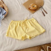 HSPN207100005 沙灘短褲條紋松緊抽繩休閑短褲速干沙灘褲 