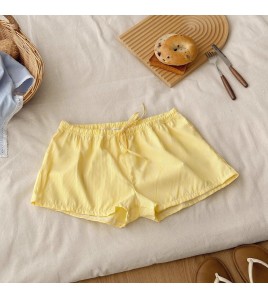 HSPN207100005 沙灘短褲條紋松緊抽繩休閑短褲速干沙灘褲 