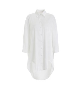 LPLT6319100026 春夏性感寬松大碼男友風純色襯衫純欲誘惑睡裙家居服套裝