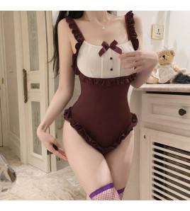 LPLT6319100028 情趣內衣純欲性感俏皮兔女郎大碼開檔免脫連體衣制服套裝