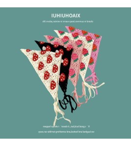 LWBC6326100038 秋出游甜美可愛風手工針織發帶女發飾針織鉤花頭巾夏三角巾