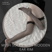 LPLT6319100111 春夏新款女 超薄性感誘惑長筒網眼絲襪火辣過膝襪高筒絲襪