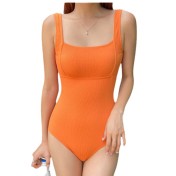 HSPN647100003 度假連體泳衣高級肌理簡約溫柔溫泉海邊 