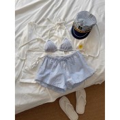 HSPN6415100001 顯瘦比基尼韓系風溫泉泳衣女度假風遮肉性感沙灘穿