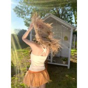 HSPN6415100005 泳衣女性感分體裙式比基尼三件套小胸聚攏辣妹度假風海邊溫泉泳裝