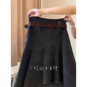 FCSE6424004 2026春綠色波點上衣不規則半身裙兩件女顯瘦百搭修身氣質套裝