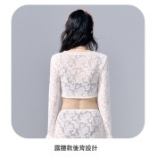 HSPN6518003 分体泳衣女四件套2026新款温泉度假遮肚显瘦比基尼