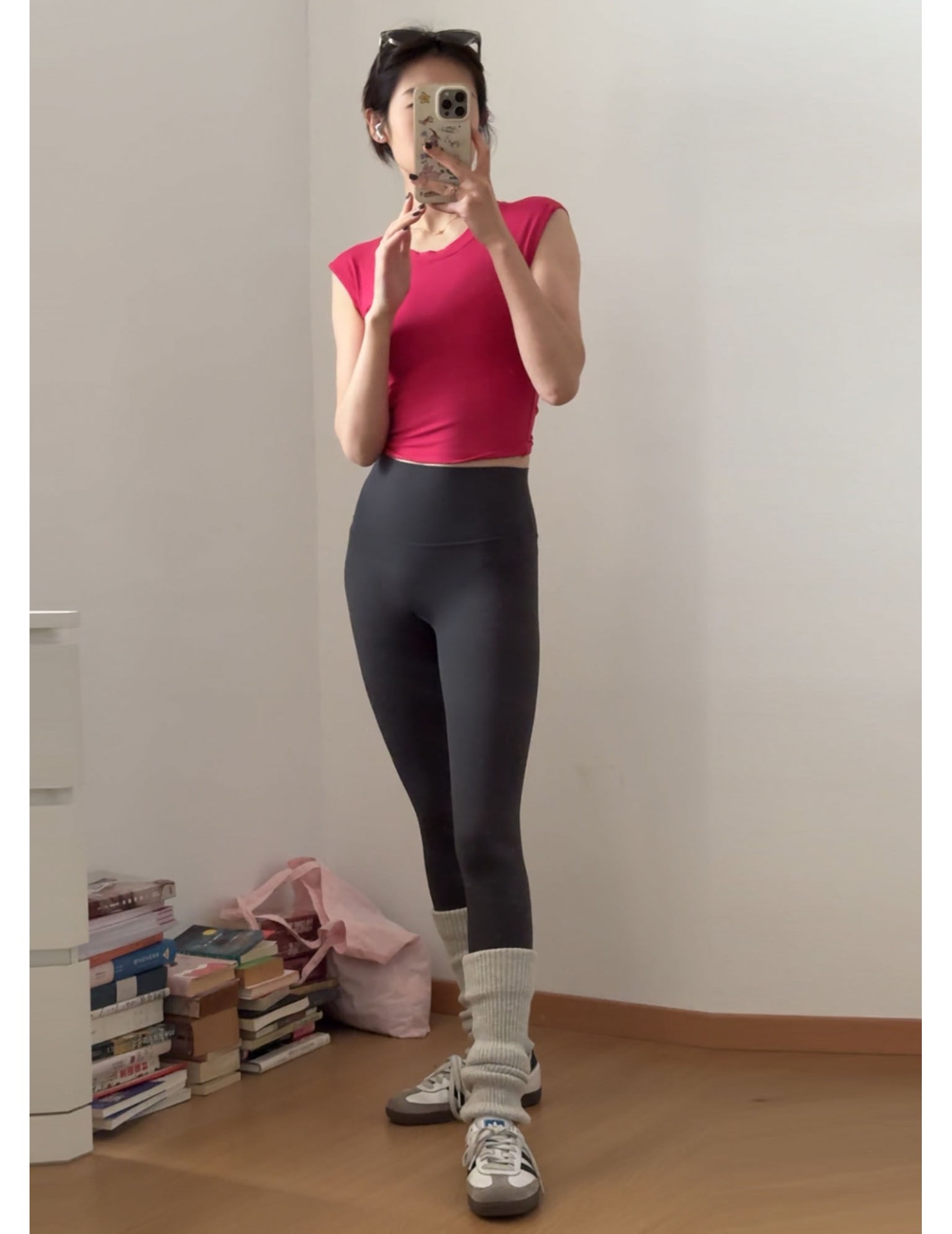LYYA6519001 瑜珈服健身服女A字型收腰無袖鏤空固定胸墊美背運動內衣+長褲