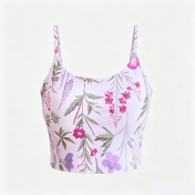 LYOK6626001 Yoga Style Sports Bra, Shockproof, Push-up, Fitness Training Bra with Beautiful Back