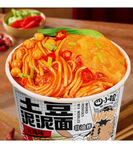 LNND630001 Potato Mashed Noodles, 6-pack - No-cook, non-fried, instant potato mashed noodles.