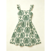 FCSE6806001 Summer New Women's Printed mini dress