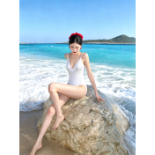 HSPN6829001 Sparkle One‑Piece Swimsuit  Bikini Swimsuit