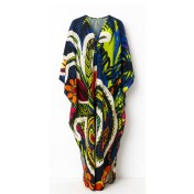 FCSE61011002 Four-way stretch quick-drying beach cover-up with knitted front for vacation bikini top