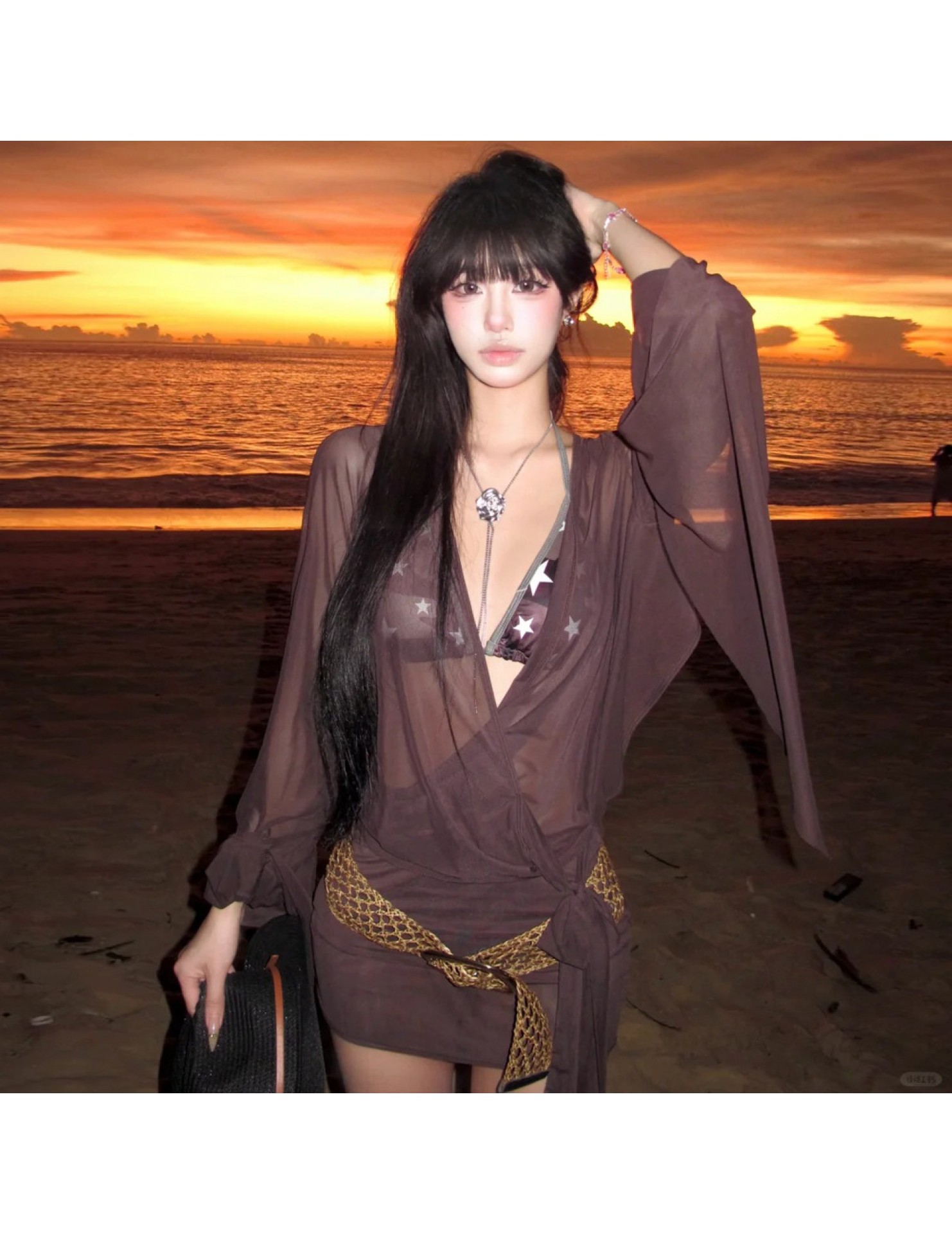 LHN26013 LYCKA 三件套泳裝