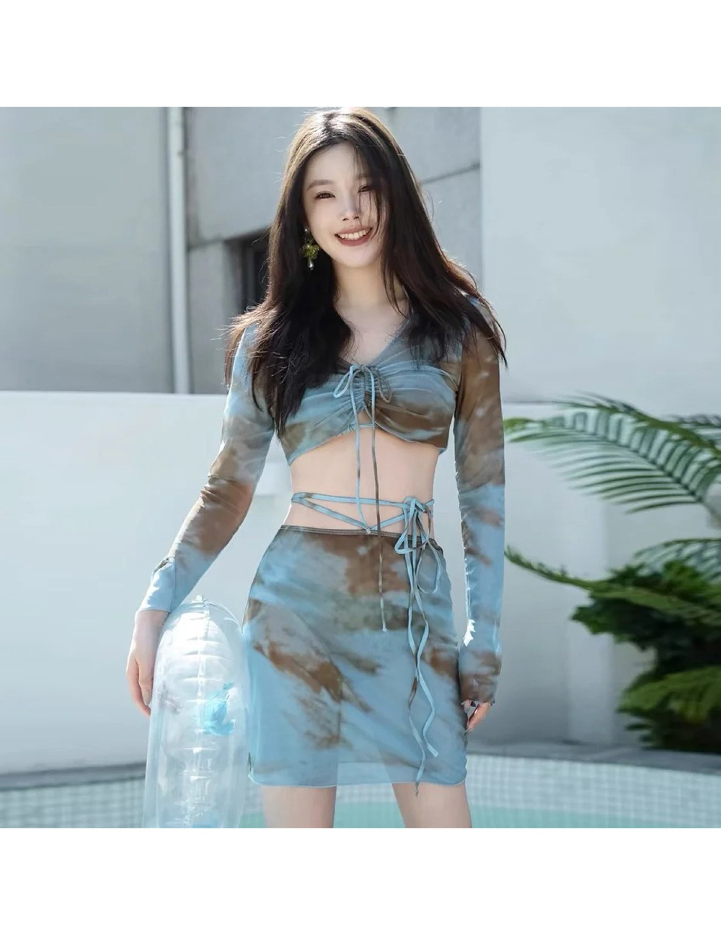 LHN26031 LYCKA 比基尼-分體泳衣